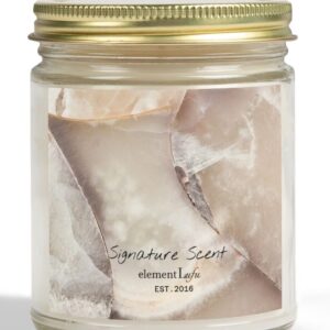 Coconut Apricot Wax Yoga Candle (cotton wick)