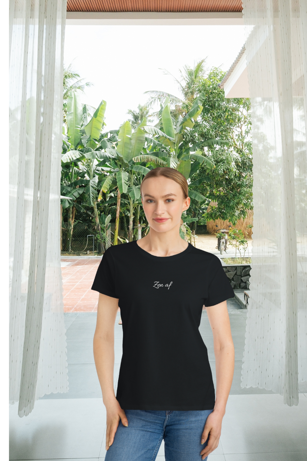 Organic Cotton Women's Classic T-Shirt Zen Series