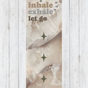 Breathe & Meditate Yoga & Pilates Mat